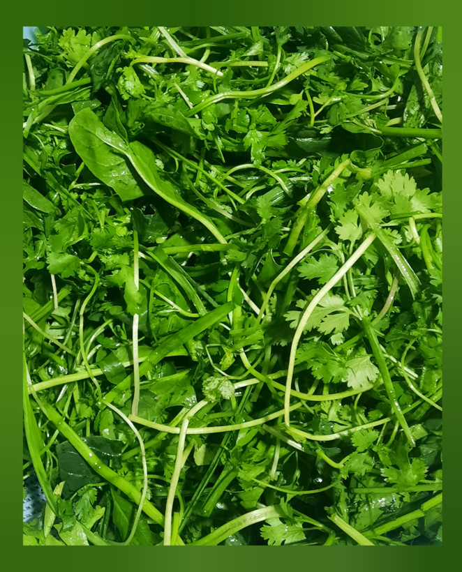 سبزی قورمه سرخ شده " ناردونه" طعم و رنگ عالی